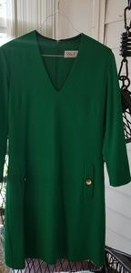 Bright green straight/sheath dress (Nordstrom)